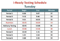 I-Ready Tuesday